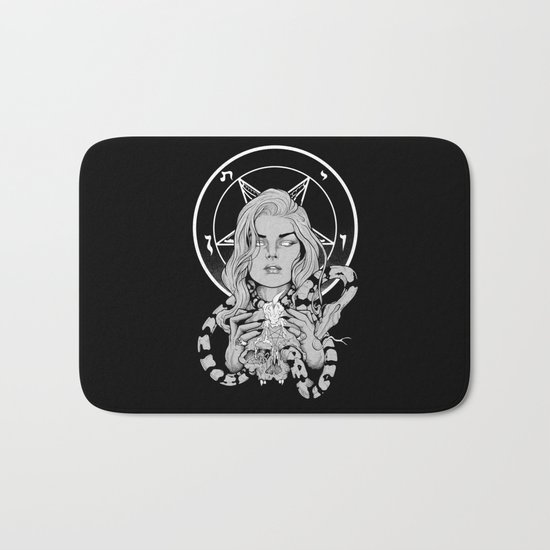 Black Mass Ritual Bath Mat