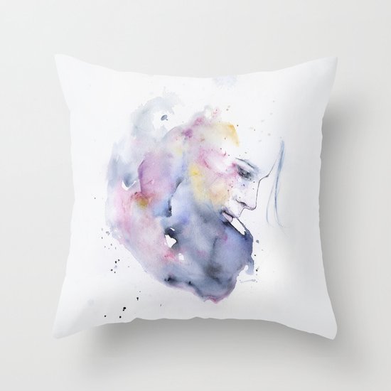 January Throw Pillow