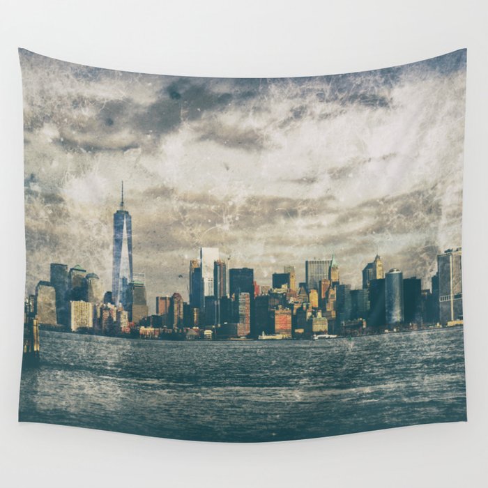 New York ii Wall Tapestry