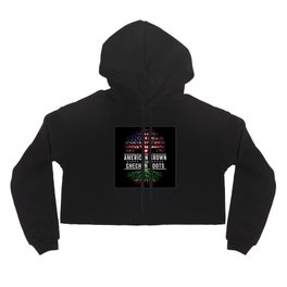 American Grown Chechen Roots Flag Hoody