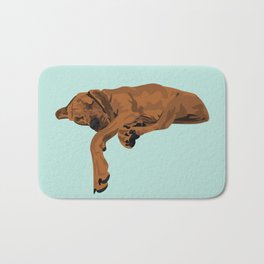 Roo Bath Mat | Graphicdesign, Hound, Sleepydog, Dog 