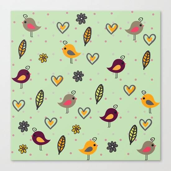 Cute Pattern #2 Canvas Print