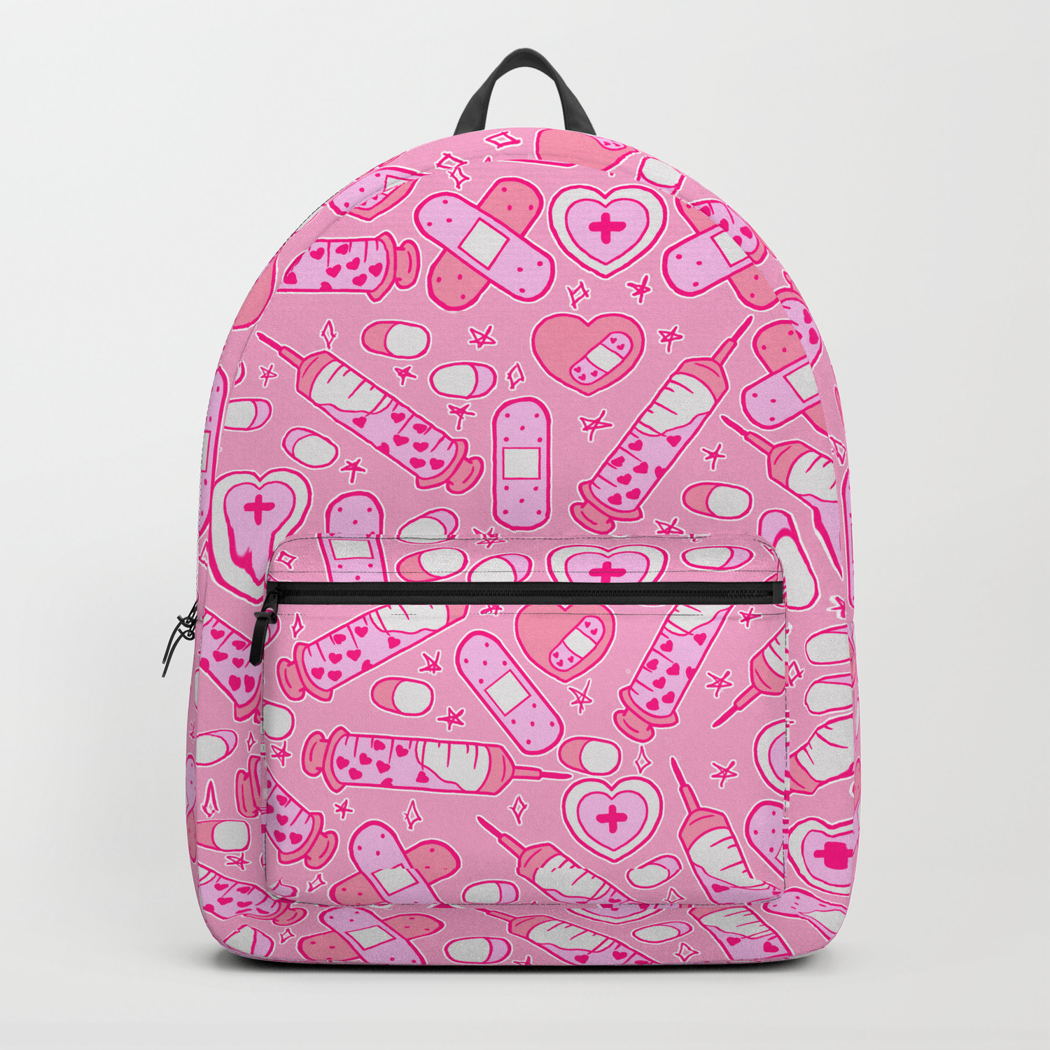 kawaii pink backpack
