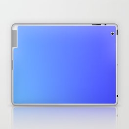 92 Blue Gradient 220506 Aura Ombre Valourine Digital Minimalist Art Laptop Skin