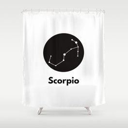 Scorpio Shower Curtain