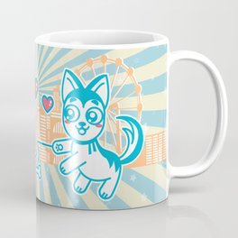 Kitsky Husky & Kitty Travel (Limited Edition Colours) Coffee Mug
