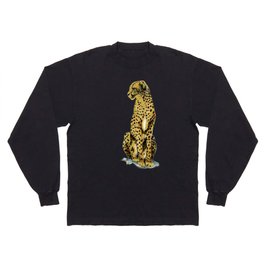 Cheetah - Gold Long Sleeve T-shirt