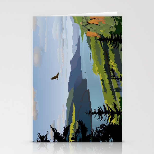 The Columbia River Gorge BRIGHTER! Stationery Cards