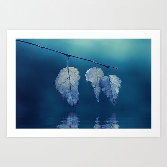 Autumn leafs Art Print