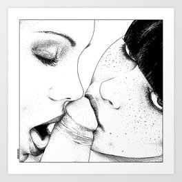 Threesome Art Prints For Any Decor Style Society6