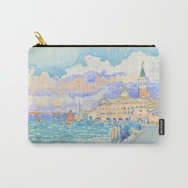 Henri-Edmond Cross "Venice" Carry-All Pouch | Neo Impressionism, Landscape, Pointillism, Artmasters, Watercolors, Neoimpressinism, Painting, Henri Edmondcross, Venice, Watercolor 