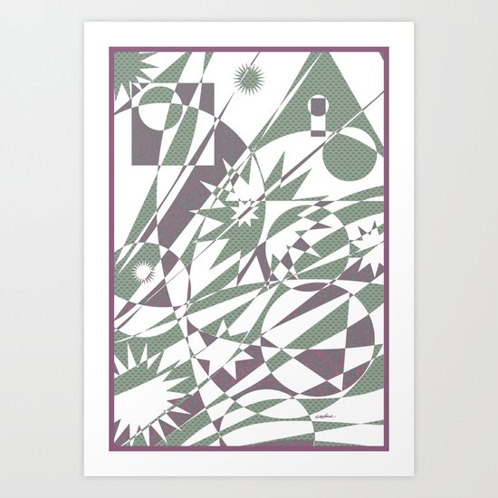 The Summit Afterglow Art Print