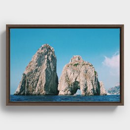 Capri Framed Canvas