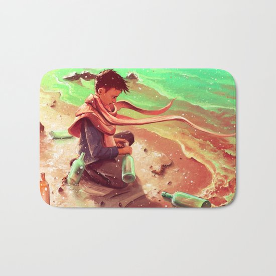 Long Message Service Bath Mat