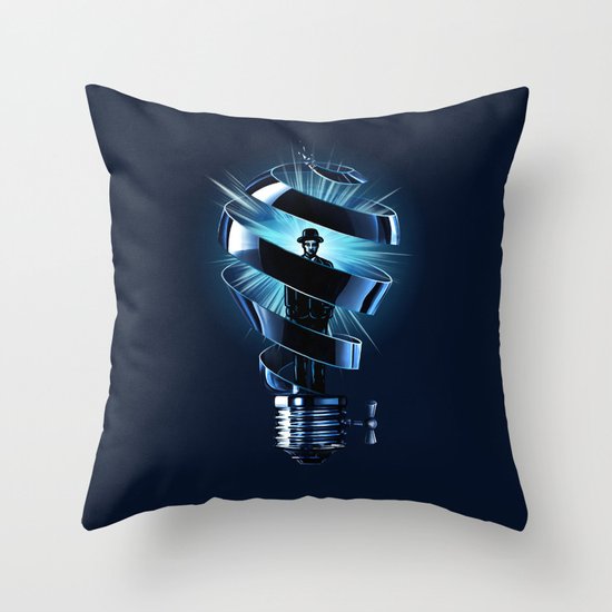 The Thinker Throw Pillow