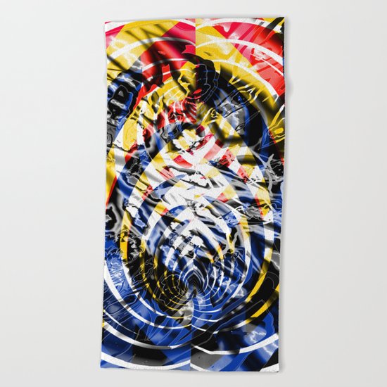 deep tunnel walk Beach Towel
