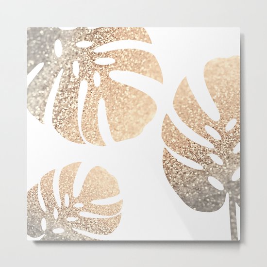 MONSTERA Metal Print