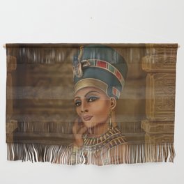 Nefertiti - Neferneferuaten the Egyptian Queen Wall Hanging