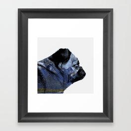 Thinking of Mountains Framed Art Print
