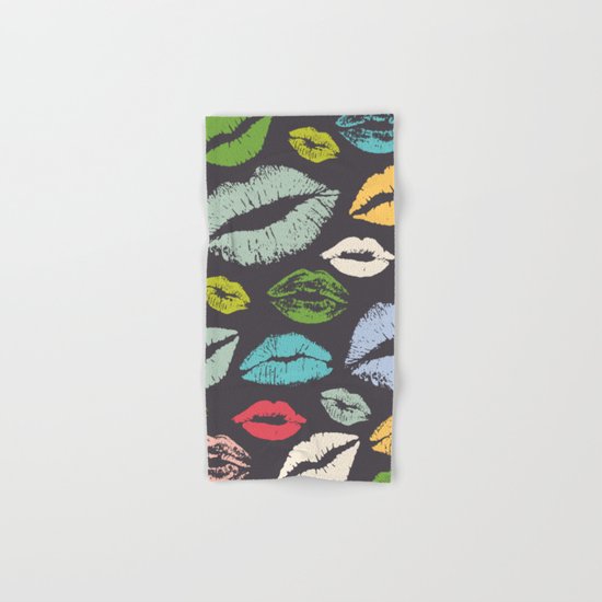Lips 6 Hand & Bath Towel