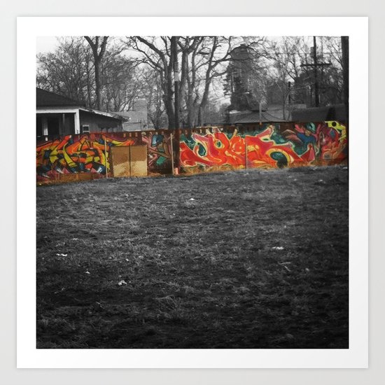 Color in the City Art Print