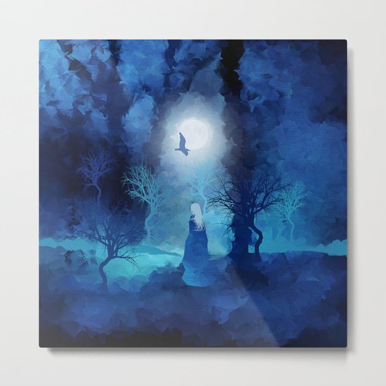 The Magician by Viviana Gonzales and Paul Kimble Metal Print