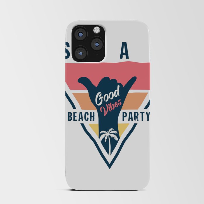 Seal beach party iPhone Card Case