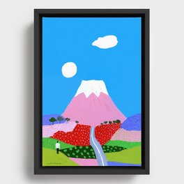 The earth is forever. Framed Canvas