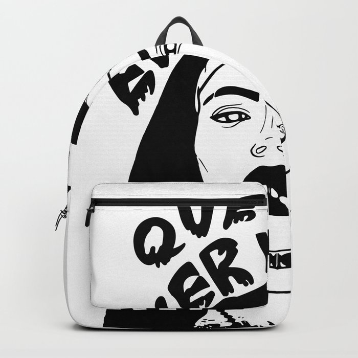 QUESTION EVERYTHING SINNER NUN Backpack