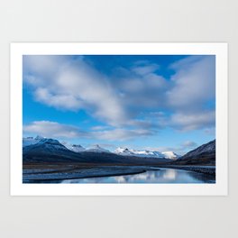 Lake in Iceland | Travel photography Iceland print Art Print