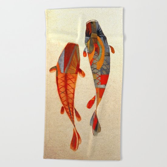 Kolors Koi Beach Towel