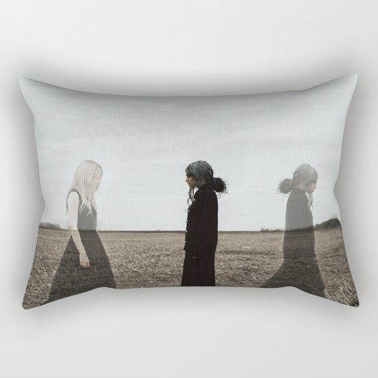 You can not escape from getting older.. Rectangular Pillow