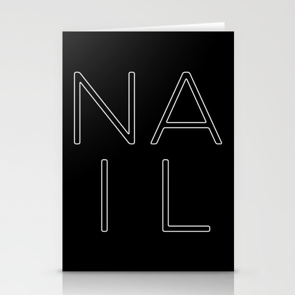Nail Motto Nail Salon Nail Technician Nail Artist Stationery Cards