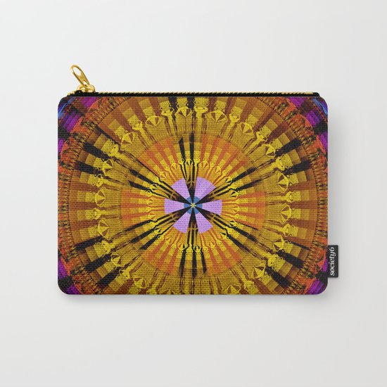 Abstract patterns mandala Carry-All Pouch
