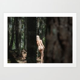 Naked Landscape Art Print