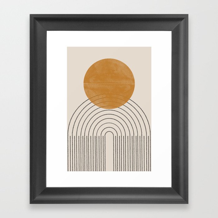 Morning Sun Framed Art Print