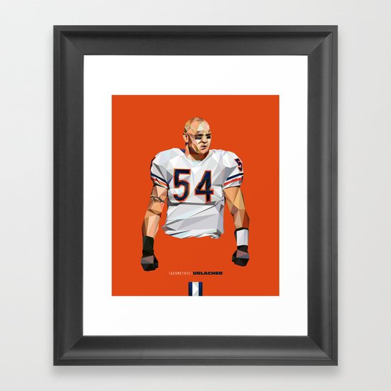 Geometric Urlacher Framed Art Print