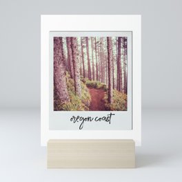 Oregon Coast Forest | Vintage and Retro | Travel Photography PNW Mini Art Print