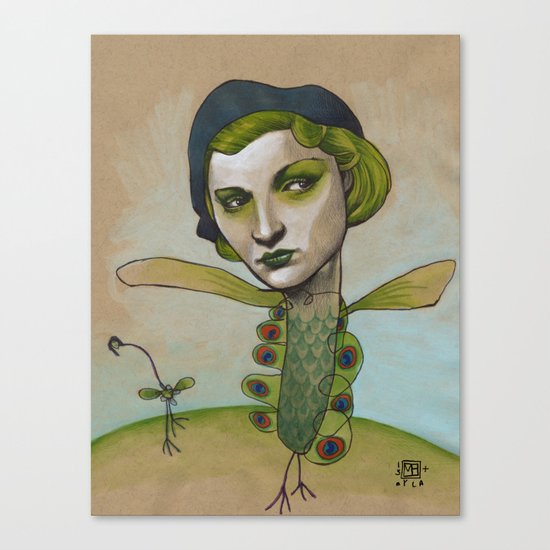 PRETTY'S ON THE INSIDE Canvas Print