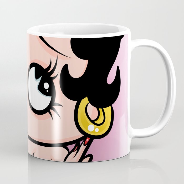 Betty Boop OG by Art In The Garage Coffee Mug by Art In The Garage