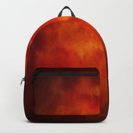 Paradise Fire - Memorial - Fire In The Sky - Clouds Of Fire Backpack | Painting, Dramatic, Gothicglam, Dramaticclouds, Digital, Firestorm, Corbinhenry, Gold, Clouds, Sky 