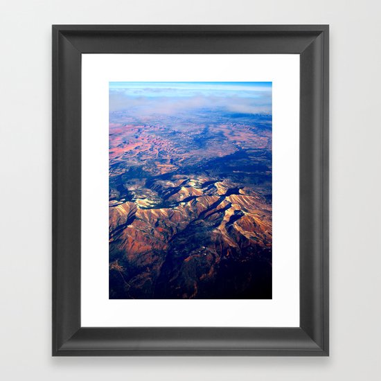 Rocky Mountains Framed Art Print