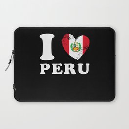 I Love Peru Laptop Sleeve