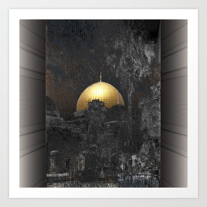 Dome of the Rock Art Print