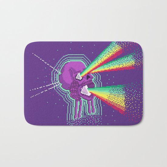 Pixedelic Bath Mat