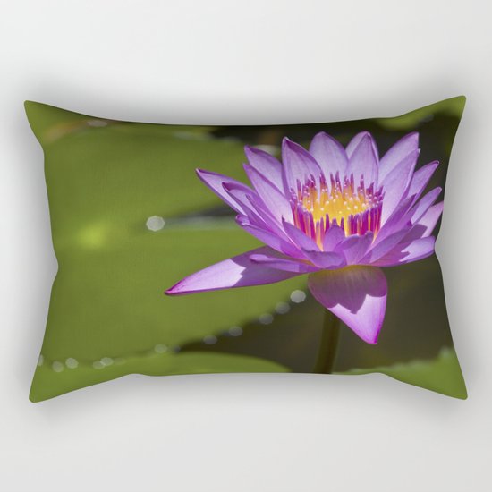 Lotus Rectangular Pillow
