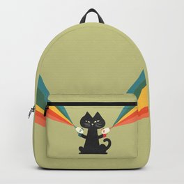 Ray gun cat Backpack