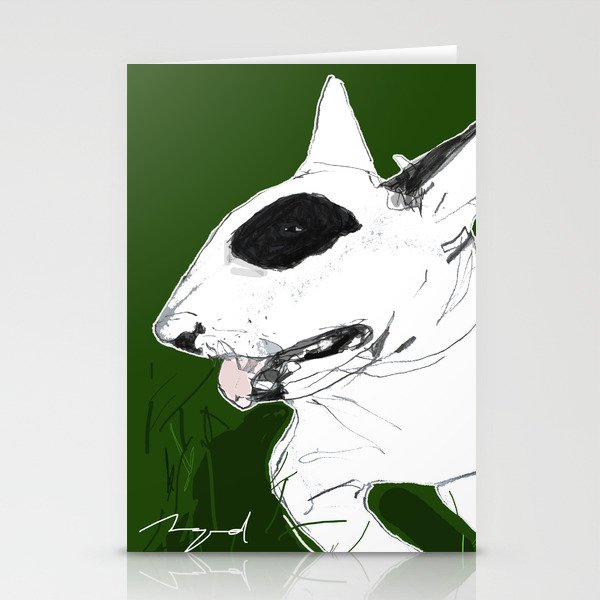 Bull Terrier Stationery Cards