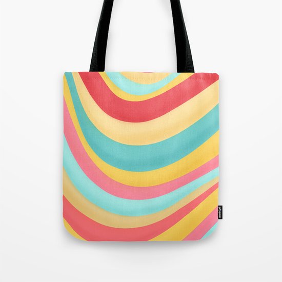 Candy Curves Tote Bag