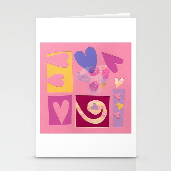 Many Hearts Stationery Cards